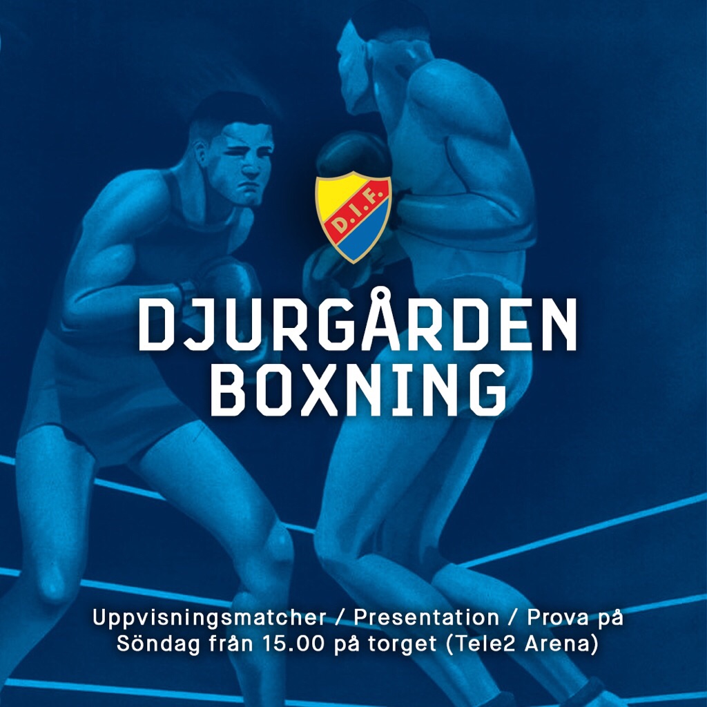 Djurgården Boxning visar upp sig på Tele2-Arena nu på söndag!