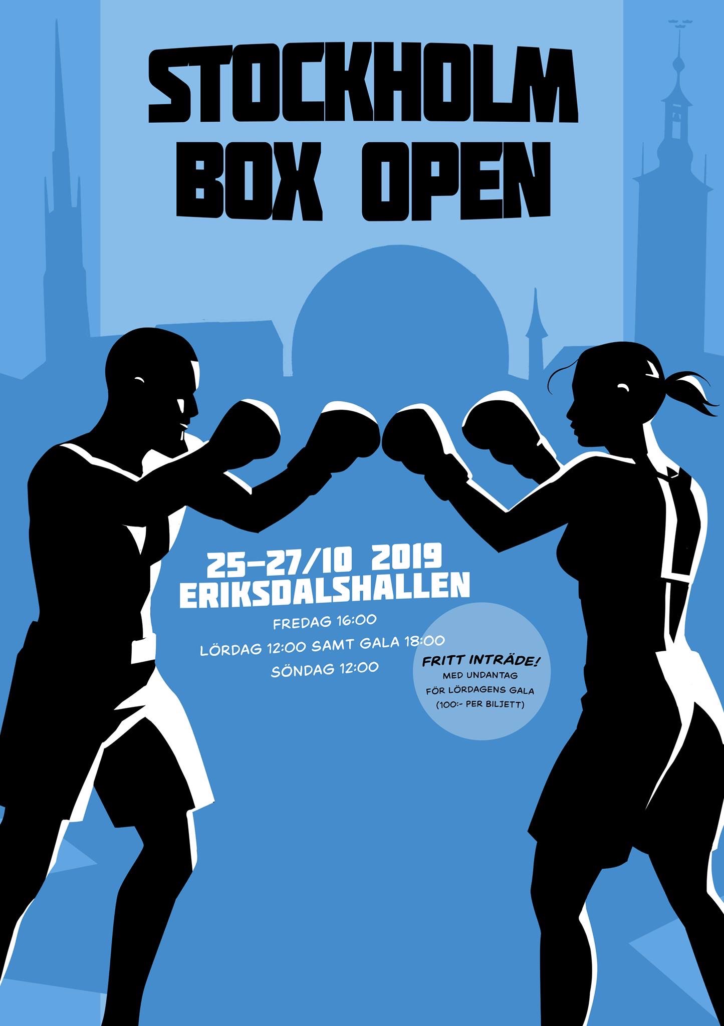 Kom till elitgalan ikväll på Stockholm Box Open.