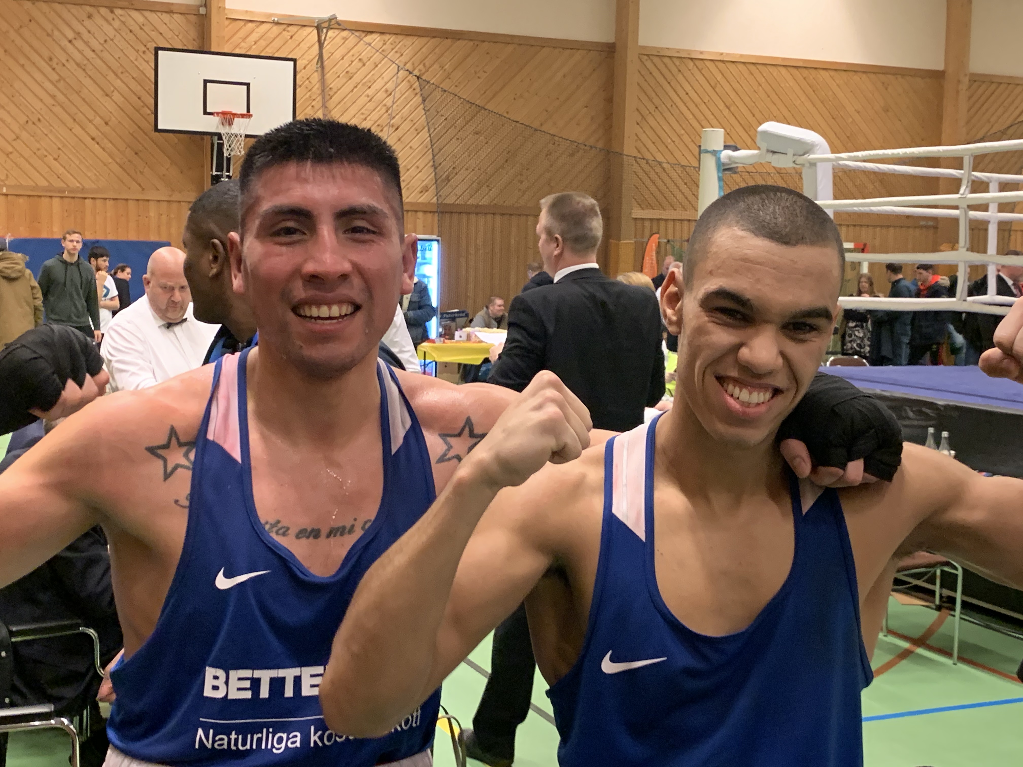 SM-guld till Erik Mendoza i mellanvikt 75 kg