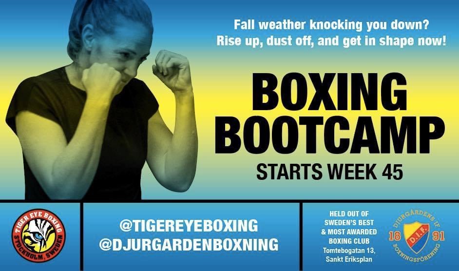 Boxing Bootcamp börjar nästa vecka