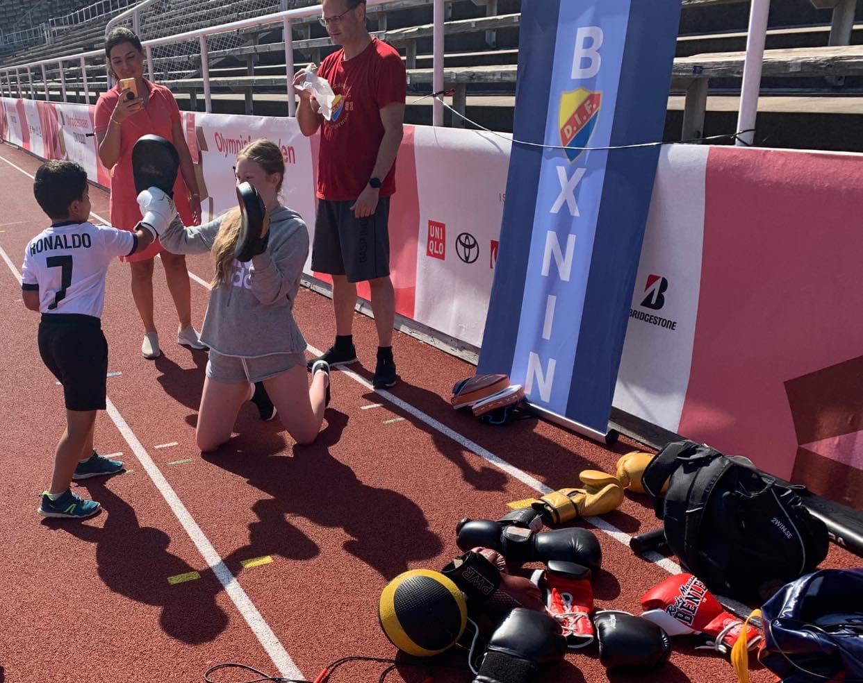 DIF Boxning på Olympiadagen