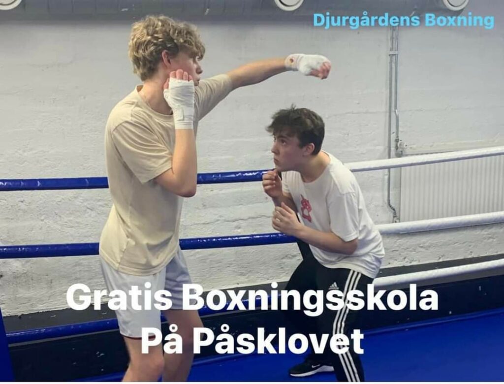 Gratis boxningsskola på påsklovet för ungdomar under 20 år