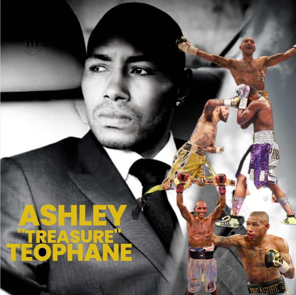 Ashley “Treasure” Theophane besöker Djurgårdens Boxning tisdagen den 19 september