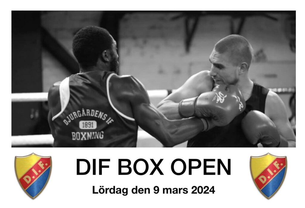 DIF Box Open den 9 mars