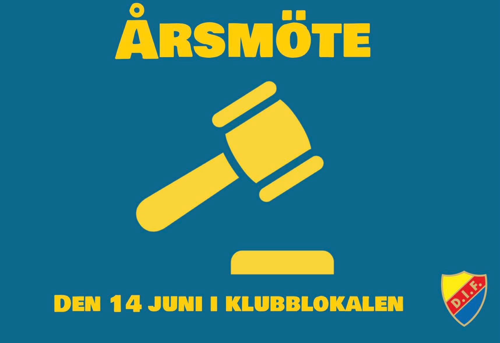 Årsmöte den 14 juni